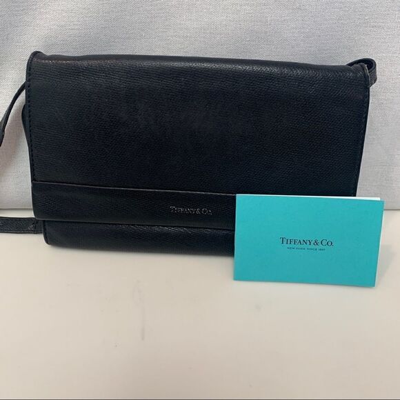 Tiffany Leather Crossbody - Black - Picture 6 of 12